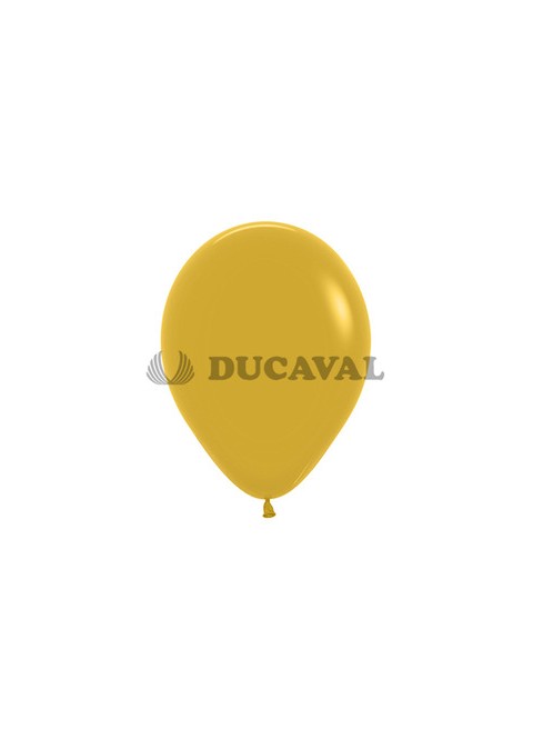 Globo látex mostaza fashion SLD 30cm 50ud