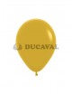Globo látex mostaza fashion SLD 30cm 50ud