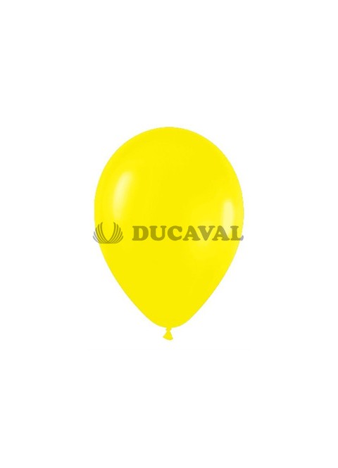 Globo látex amarillo pastel fashion SLD 30cm 50ud. Ducaval envios 24/48 horas