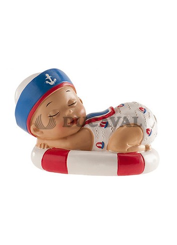 Figura bautizo niño marinerito 10cm - Disfraces Ducaval