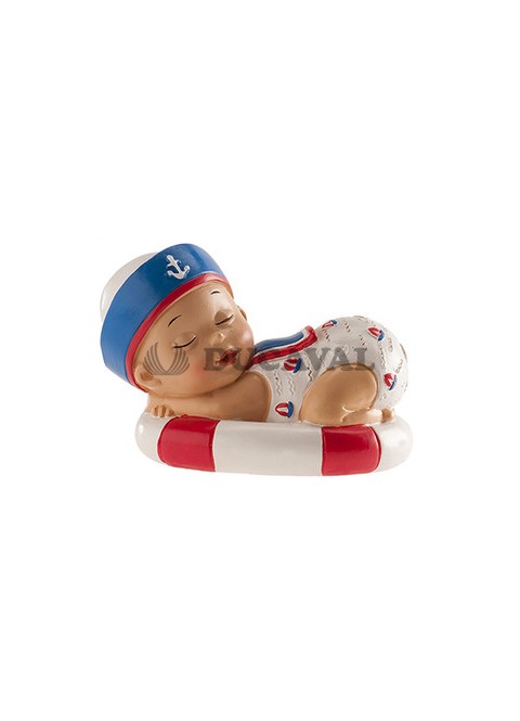Figura bautizo niño marinerito 10cm - Disfraces Ducaval