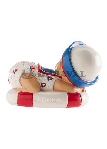 Figura bautizo niño marinerito 10cm - Disfraces Ducaval