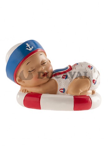 Figura bautizo niño marinerito 10cm - Disfraces Ducaval