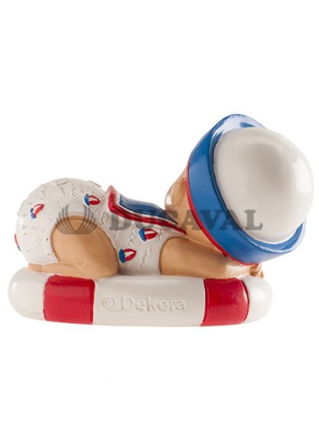 Figura bautizo niño marinerito 10cm - Disfraces Ducaval