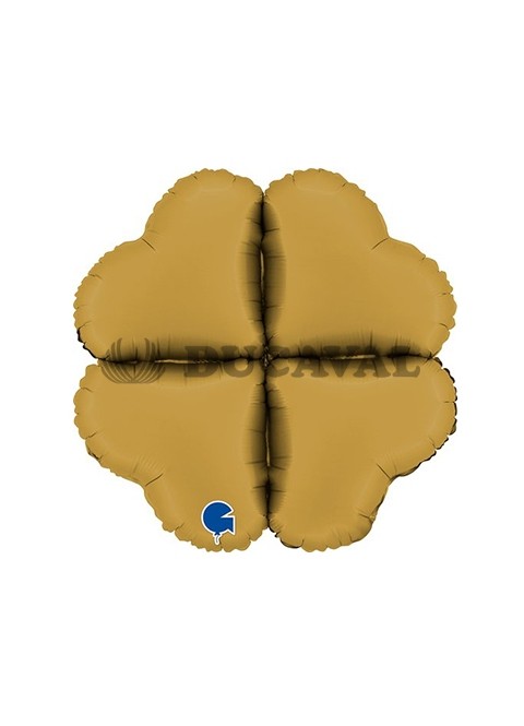 Base corazón foil mediana 16" dorado satinado | Ducaval | Envíos 24/48h