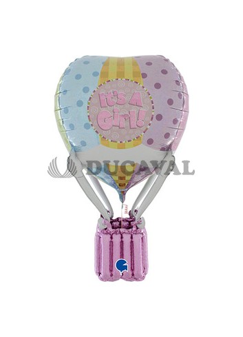 Globo foil aeroestático girl 4D 1m