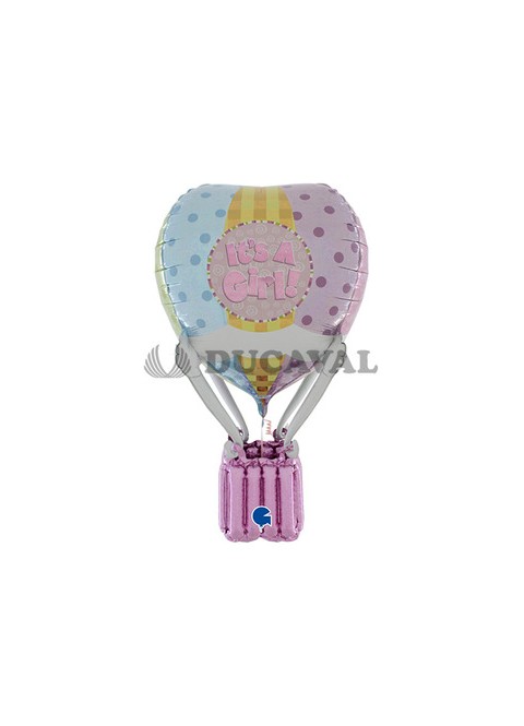 Globo foil aeroestático girl 4D 1m