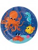 Plato oceano 23cm 8u