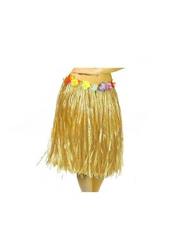 Falda Hawaiana 60cm  ¡Ideal para tu fiesta tropical! 