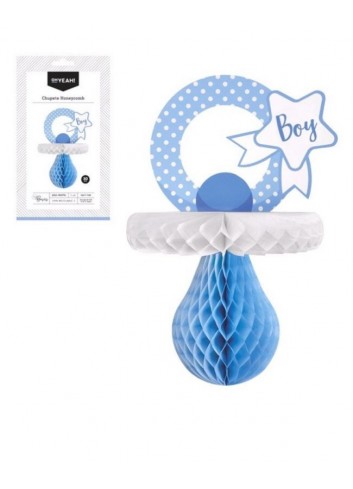 Chupete honey papel azul 30cm