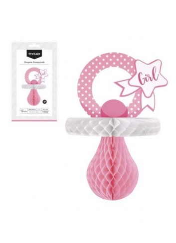 Chupete honey papel rosa 30cm