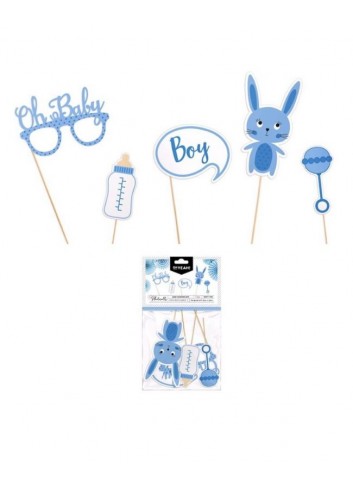 Accesorios photocall baby shower boy