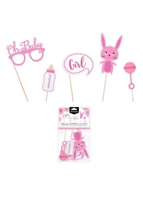 Accesorios photocall baby shower girl