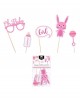 Accesorios photocall baby shower girl