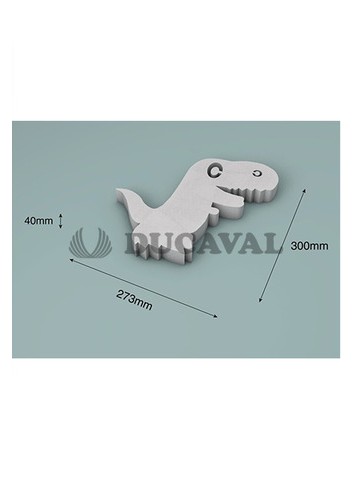 Corcho dinosaurio 30x4cm - Disfraces Ducaval