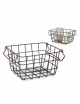 Cesta asa cobre mediana 18.5x12.5x24.5cm - Disfraces Ducaval