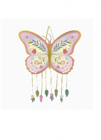 Piñata mariposa cartón 54,5x38cm 1 und | Ducaval | Envías 24/48 horas 