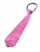 Corbata lentejuelas rosa