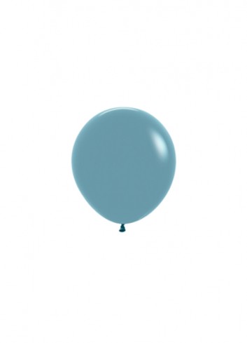 Globo látex pastel dusk azul 45cm 15 unidades. Ducaval envios 24/48 horas