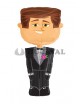 Globo foil figura novio airwalker
