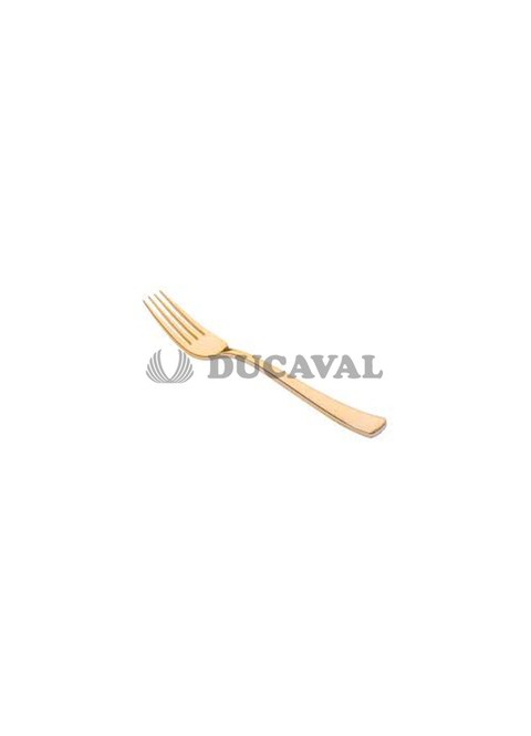 Tenedor oro 18.50cm 6ud | Ducaval | Envíos 24/48 horas