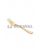 Tenedor oro 18.50cm 6ud | Ducaval | Envíos 24/48 horas