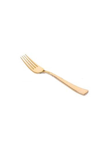Tenedor oro 18.50cm 6ud | Ducaval | Envíos 24/48 horas