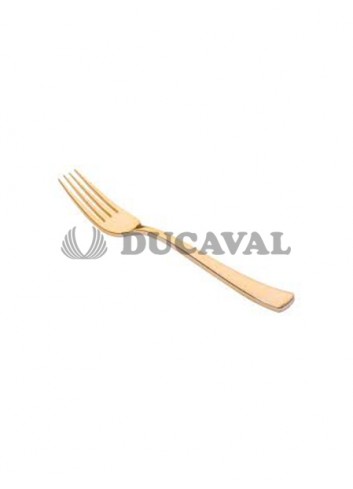 Tenedor oro 18.50cm 6ud | Ducaval | Envíos 24/48 horas
