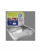 Bandeja aluminio rectangular 4ud - Disfraces Ducaval