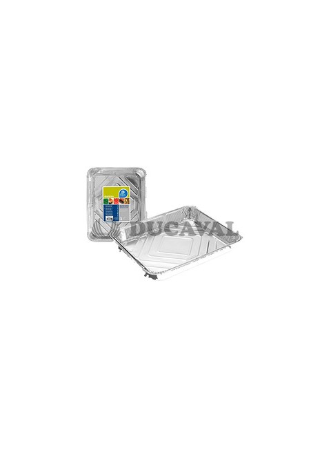 Bandeja rectangular 226x175x38mm (2 unidades) - Disfraces Ducaval