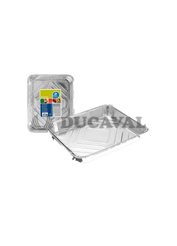 Bandeja rectangular 226x175x38mm (2 unidades) - Disfraces Ducaval
