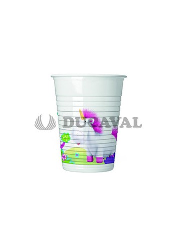 Vasos Minnions Floffy 200ml 8 unidades