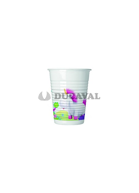 Vasos Minnions Floffy 200ml 8 unidades