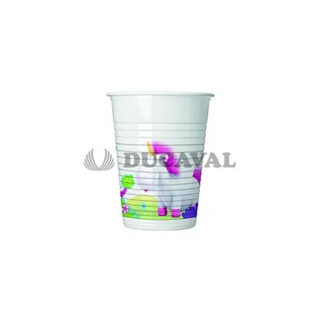 Vasos Minnions Floffy 200ml 8 unidades