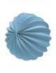 Farol esférico azul claro 22cm