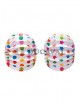 Farol esférico multicolor de papel