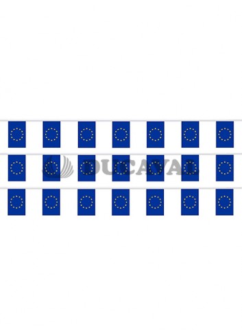 Bandera plástico europea 50 metros | Ducaval | Envíos 24/48h