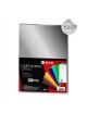 Cartulina metalizada 50x65cm plata | Ducaval | Envíos 24/48h