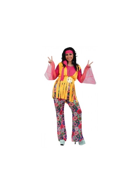 Disfraz de Hippie mujer