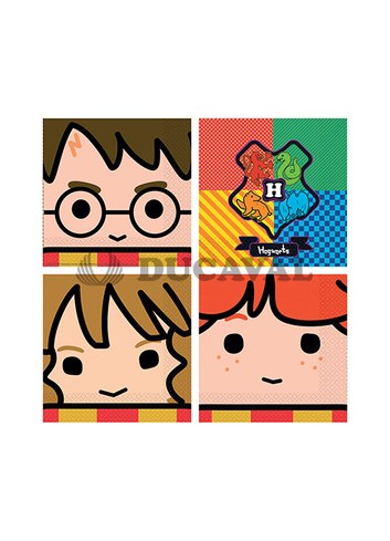 Servilletas Harry Potter 33X33 16 unidades. Ducaval envios 24/48 horas