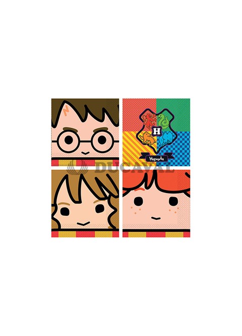 Servilletas Harry Potter 33X33 16 unidades. Ducaval envios 24/48 horas