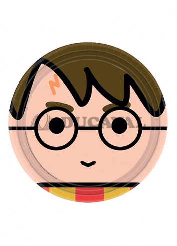 Platos 23cm Harry Potter 8 unidades. Ducaval envios 24/48 horas