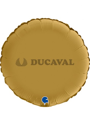 Globo foil satin circulo oro 46cm