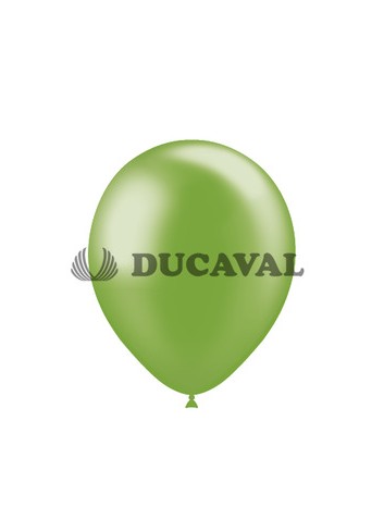 Globos 40cm metal verde m91 100ud