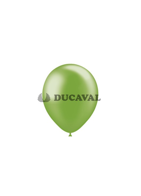 Globos 40cm metal verde m91 100ud