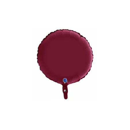 Globo foil satin circulo cereza 46cm
