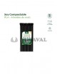 Cañas cuchara negras bio 20cm 100und
