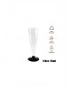 Copa cava reut transp pie negro 150cc 50ud | Ducaval | Envíos 24/48h