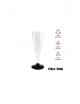 Copa cava reut transp pie negro 150cc 50ud | Ducaval | Envíos 24/48h