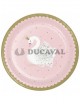 Platos Cisne 23cm 8U